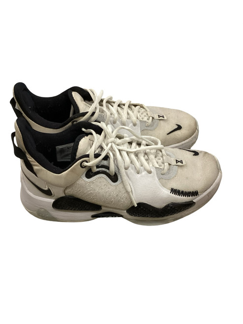 Vist Large View of Product Image Which is Used Nike Basketball Shoes M White Senior 7.5