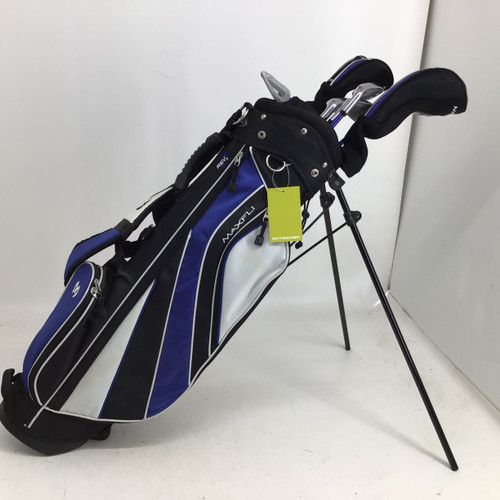 Vist Large View of Product Image Which is Used Maxfli REV 3 8 PC RH GOLF SET Jr Package Set RH Royal Blue 8 Piece