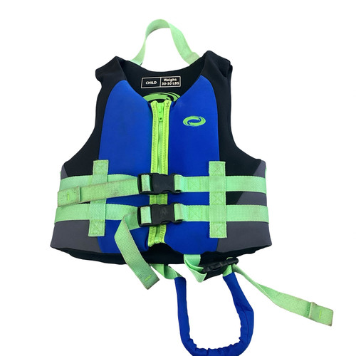 Vist Large View of Product Image Which is Used ORAGEOUS Child PFD Black Child 30-50