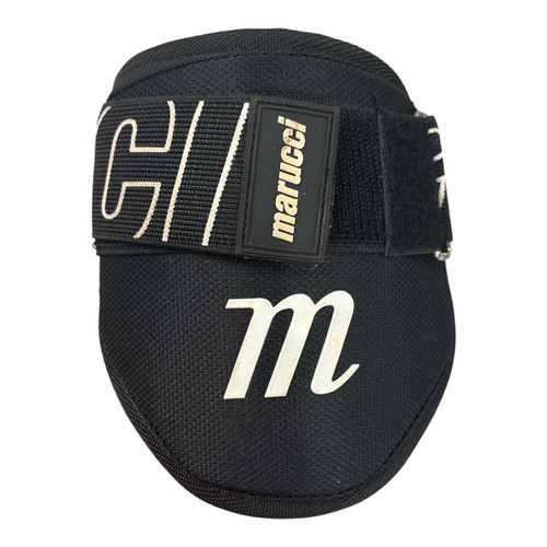 Vist Large View of Product Image Which is Used Marucci BB/SB Elbow Protector Black