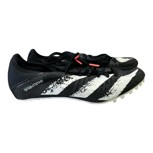 Vist Large View of Product Image Which is Used Adidas Track & Field Cleats Adult Black Senior 7