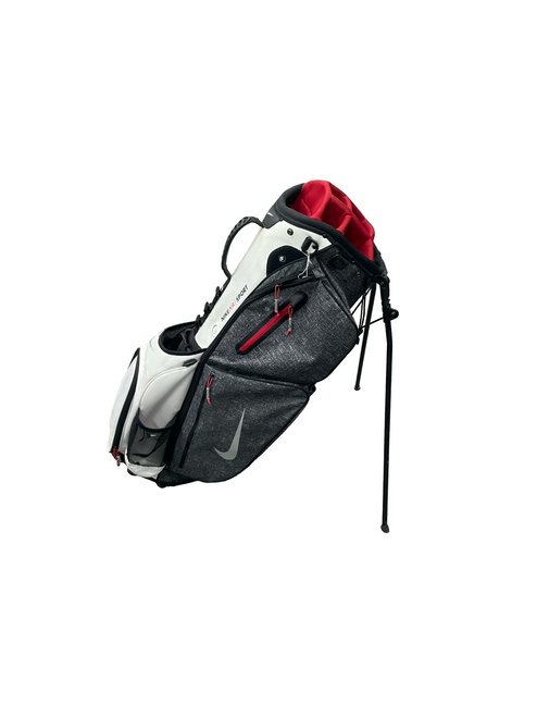 Vist Large View of Product Image Which is Used Nike 8 WAY STAND BAG Mens Stand Bag Black