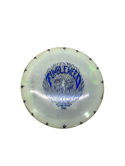 Vist Large View of Product Image Which is Used Lone Star Disc TUMBLEWEED Disc Golf Driver White