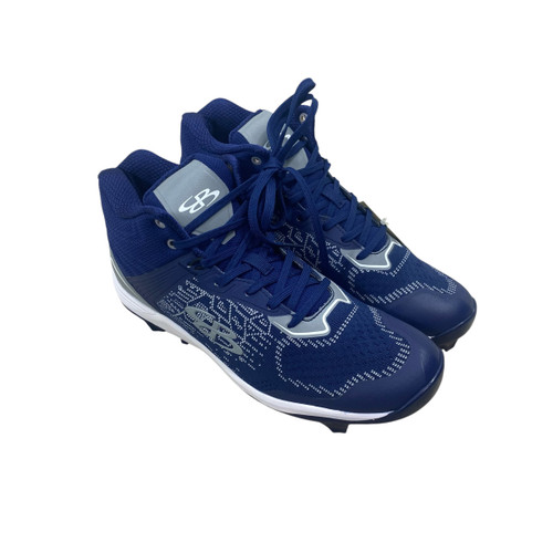 Vist Large View of Product Image Which is Used BoomBah BOOMBAH CLEATS BB/SB Cleats Navy Blue Senior 7.5