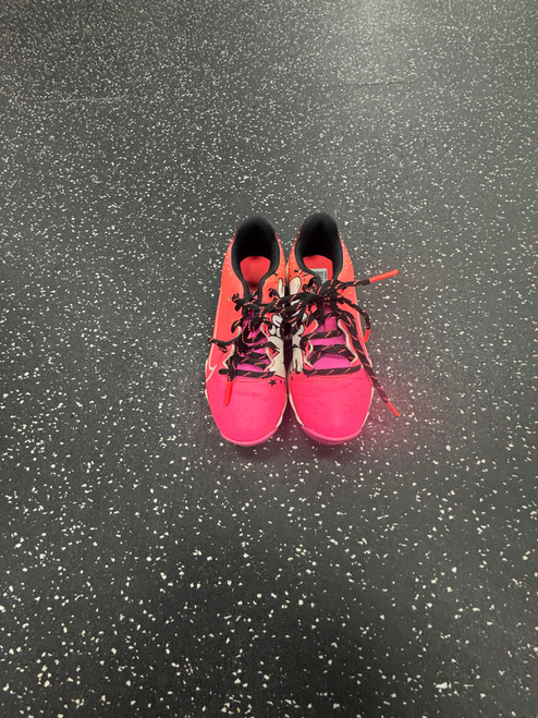 Vist Large View of Product Image Which is Used Nike DIAMOND FASTFLEX BB/SB Cleats Pink Youth 13.0