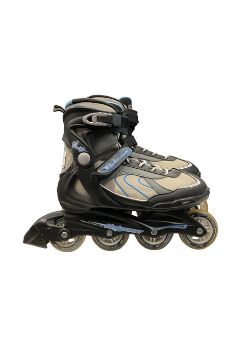 Vist Large View of Product Image Which is Used Bladerunner PRO 80 SZ 9 Senior Rec Fitness Skates Black Senior 9