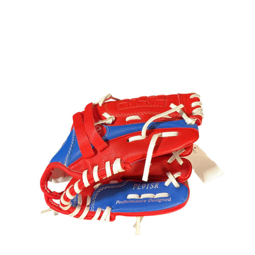 Vist Large View of Product Image Which is Used Rawlings PLAYER SERIES BB/SB Glove T-ball Red 9"
