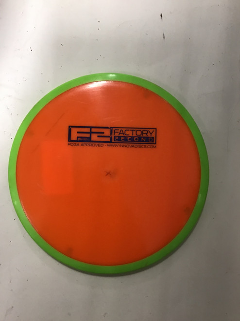 Vist Large View of Product Image Which is Used Innova STAR ATLAS Disc Golf Mid Range Orange 178g
