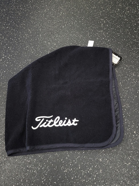 Vist Large View of Product Image Which is Used Titleist RAIN TOWEL Golf Accessory