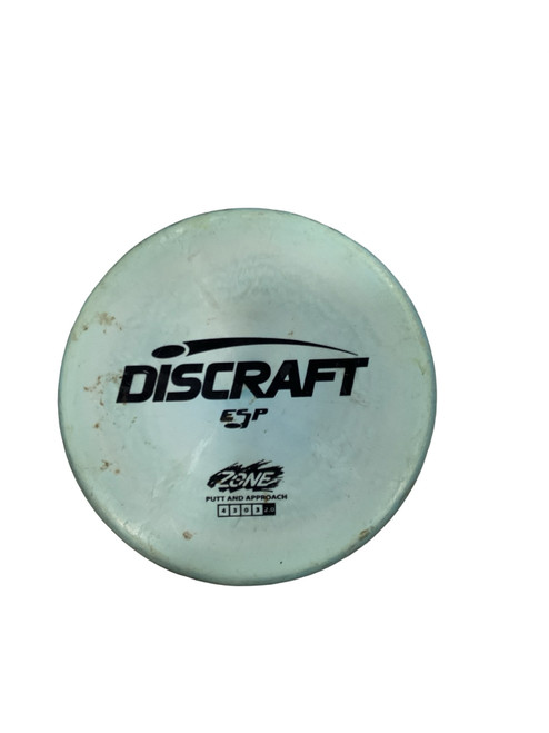 Vist Large View of Product Image Which is Used Discraft ZONE Disc Golf Putter Carolina Blue