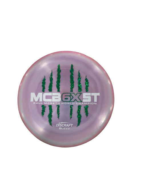 Vist Large View of Product Image Which is Used Discraft BUZZZ Disc Golf Mid Range Pink