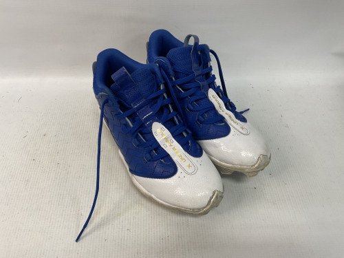 Vist Large View of Product Image Which is Used Under Armour BB/SB Cleats Royal Blue Senior 5