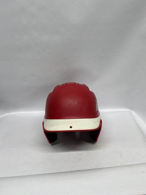 Vist Large View of Product Image Which is Used Adidas RED HELMET Batting Helmet No Mask Red MD