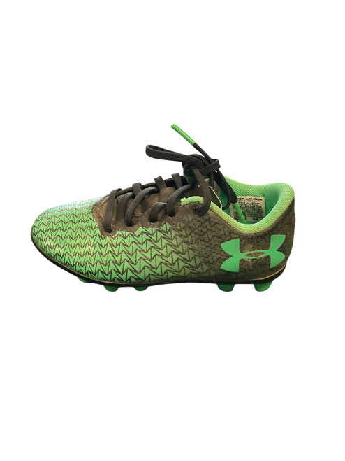 Vist Large View of Product Image Which is Used Under Armour Soccer Cleats Black Youth 10.0