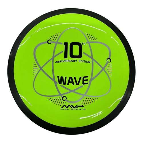 Vist Large View of Product Image Which is Used MVP 2025 GYROPALOOZA 10TH ANN. EDITION WAVE Disc Golf Driver Yellow 174g