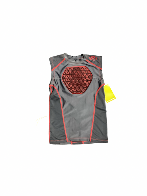 Vist Large View of Product Image Which is Used Rawlings GRAY/RED PADDED Other Clothing Grey Youth