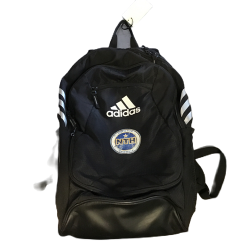 Vist Large View of Product Image Which is Used Adidas Soccer Player Sackpack Black