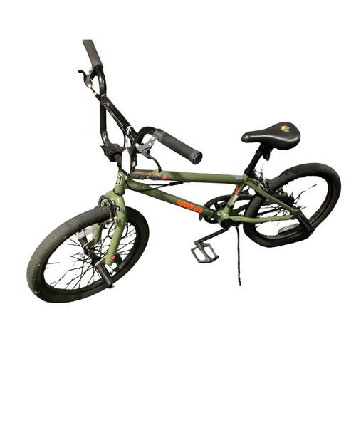 Vist Large View of Product Image Which is Used Mongoose GRID BMX Bike Boys Olive Green 24"
