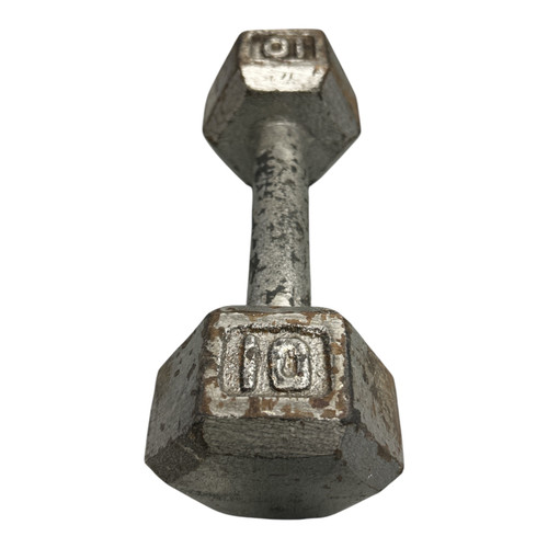 Vist Large View of Product Image Which is Used Hex Dumbbell (Each) 10 lb