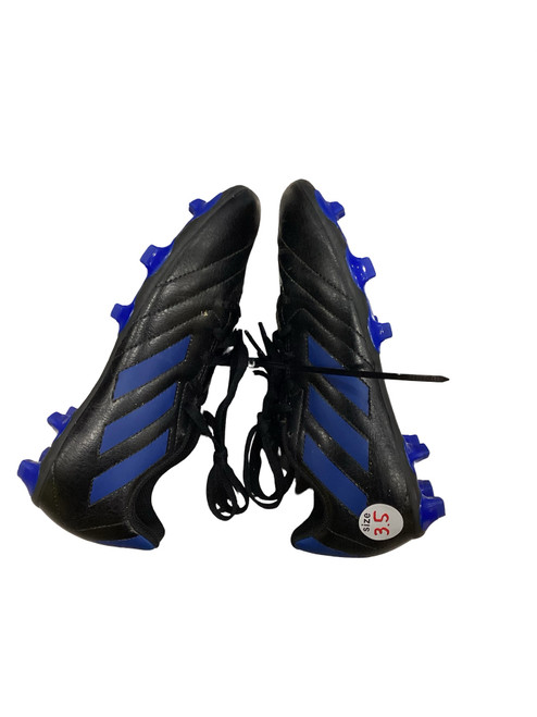 Vist Large View of Product Image Which is Used Adidas Soccer Cleats Black Junior 03.5