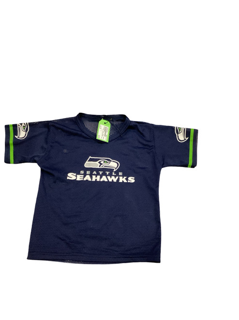 Vist Large View of Product Image Which is Used SEAHAWKS YOUTH JERSEY FB Top Adult Navy Blue SM