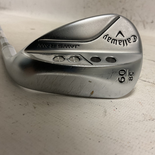 Vist Large View of Product Image Which is Used Callaway JAWS RAW Golf Wedge Mens RH 60 Degree