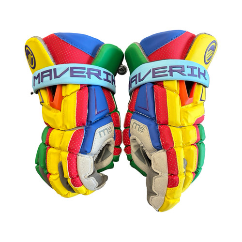 Vist Large View of Product Image Which is Used Maverik M6 Lacrosse Gloves Mens 13"