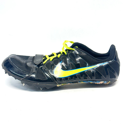 Vist Large View of Product Image Which is Used Nike ZOOM RIVAL S Track & Field Cleats Adult Black Senior 11