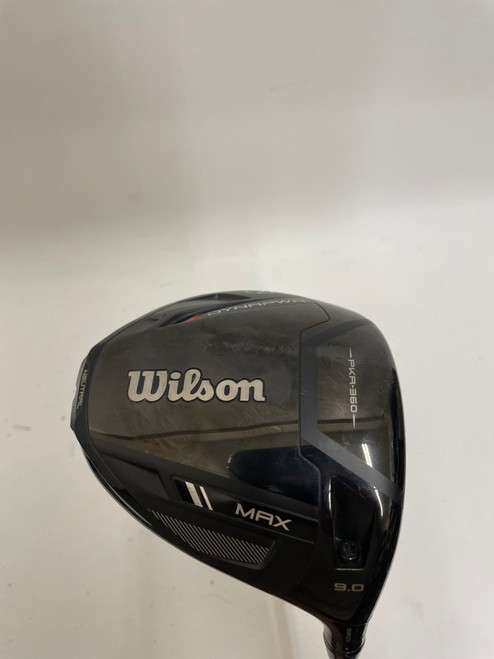 Vist Large View of Product Image Which is Used Wilson DYNAPWR MAX Mens Driver RH 9.0 Degree