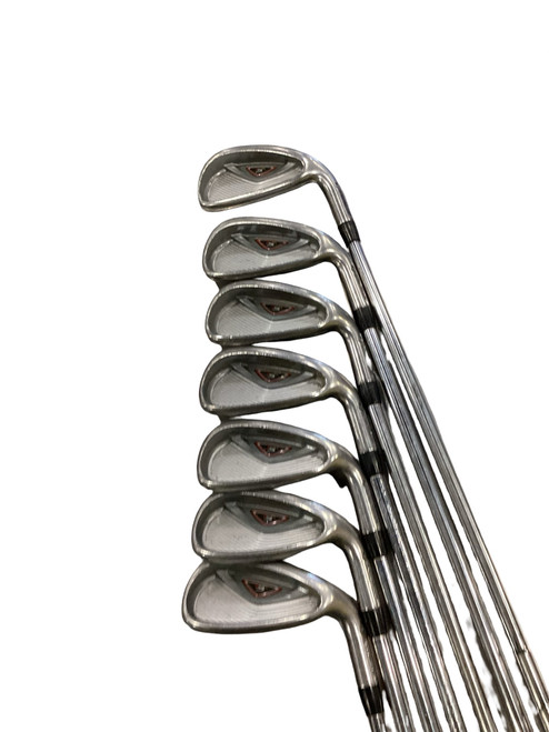 Vist Large View of Product Image Which is Used Taylormade R5 XL Mens Iron Set RH 3I-9I