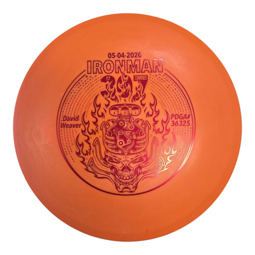 Vist Large View of Product Image Which is Used Innova PRO ROC KC Disc Golf Driver Orange 180g