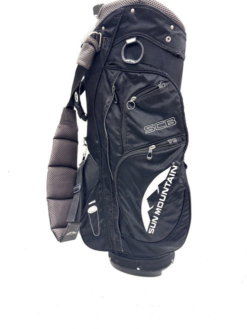 Vist Large View of Product Image Which is Used Sun Mountain SCB Mens Cart Bag Black
