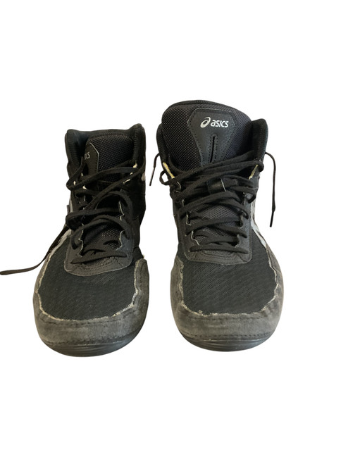 Vist Large View of Product Image Which is Used Asics Wrestling Shoes Black Senior 12