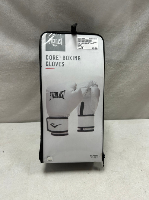 Vist Large View of Product Image Which is Used Everlast Boxing Gloves White MD