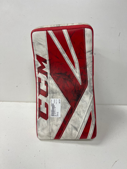 Vist Large View of Product Image Which is Used CCM P2.5 Junior Goalie Blocker Red