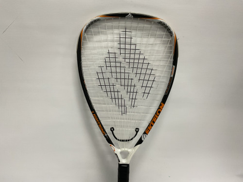 Vist Large View of Product Image Which is Used Ektelon LIGHTNING Adult Racquetball Racquet Black 4"