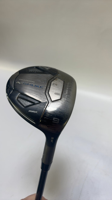 Vist Large View of Product Image Which is Used Callaway AI SMOKE 9W Mens Fairway Wood RH 9 Wood