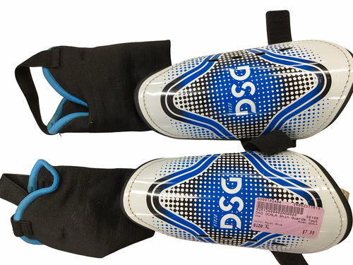 Vist Large View of Product Image Which is Used Dsg OCALA Soccer Shin Guards Youth Royal Blue XL