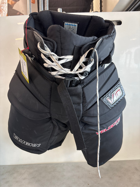 Vist Large View of Product Image Which is Used Vaughn V10 Inter Goalie Pant Black LG