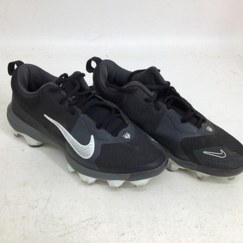 Vist Large View of Product Image Which is Used Nike TROUT 8 SR 7.5 BB CLEATS BB/SB Cleats Black Senior 7.5