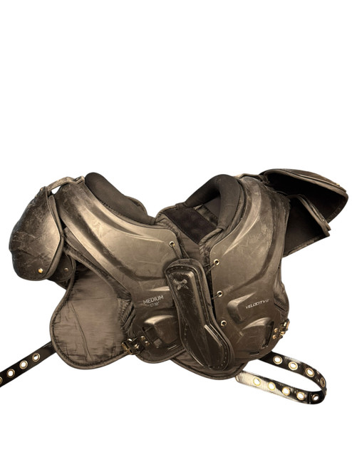 Vist Large View of Product Image Which is Used Xenith VELOCITY 2 FB Shoulder Pads Black MD
