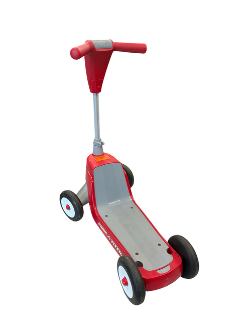Vist Large View of Product Image Which is Used RADIO FLER 4 WHEEL SCOOTER Scooter Red