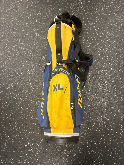 Vist Large View of Product Image Which is Used Top Flite JUNIOR STAND BAG Jr Stand Bag Navy Blue