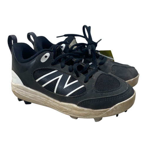 Vist Large View of Product Image Which is Used New Balance 3000V7 BB/SB Cleats Black Youth 12.5
