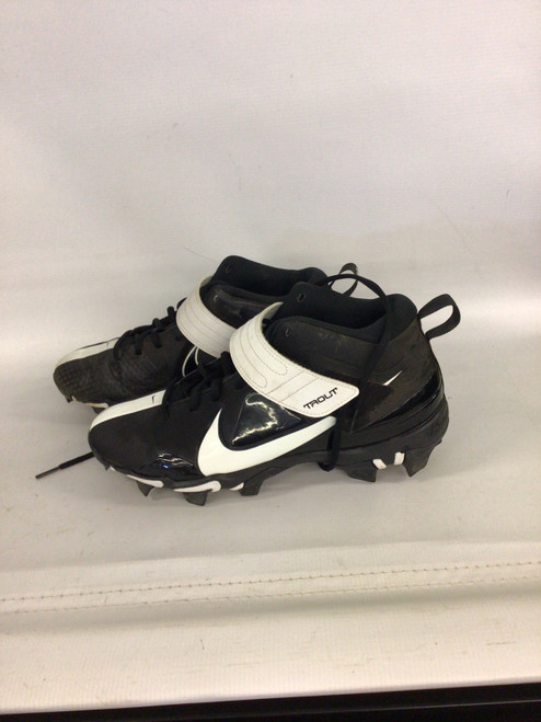 Vist Large View of Product Image Which is Used Nike TROUT BB/SB Cleats Black Senior 10