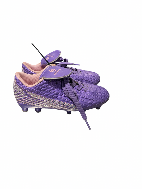 Vist Large View of Product Image Which is Used Dream Pairs Soccer Cleats Purple Youth 11.0