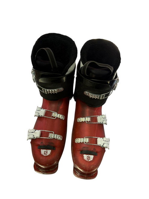 Vist Large View of Product Image Which is Used Salomon T3 Mens DH Ski Boot Red 260 MP - M08 - W09
