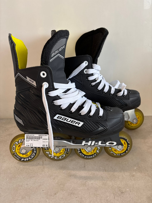 Vist Large View of Product Image Which is Used Bauer RS Senior Rec Fitness Skates Black Senior 8