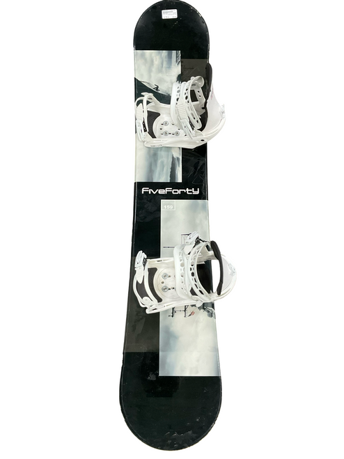 Vist Large View of Product Image Which is Used FIVE FORTY STORM Mens Board/Bindings Grey 159 cm