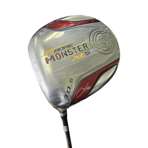Vist Large View of Product Image Which is Used Cleveland HIBORE MONSTER XLS -DENT- Mens Driver LH 10.5 Degree